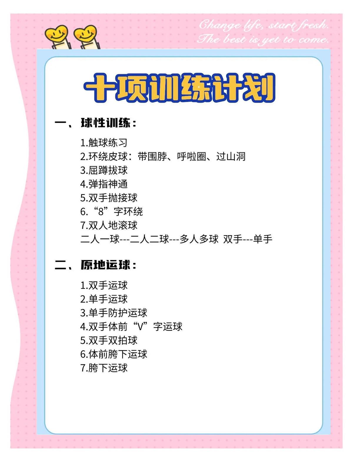 为什么篮球新人需要特别的训练计划